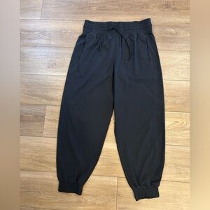 Abercrombie YPB MotionTEK Joggers Black Athletic Pants Size L